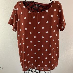 Polka Dot Blouse